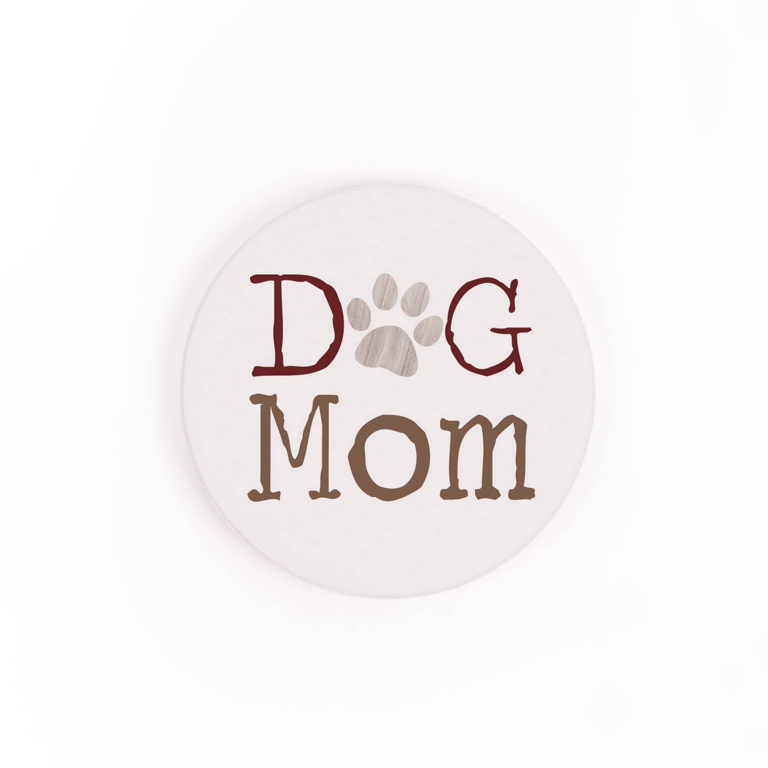 Dog Mom Car Coaster